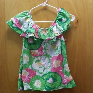 Lily Pulitzer Off the Shoulder Top